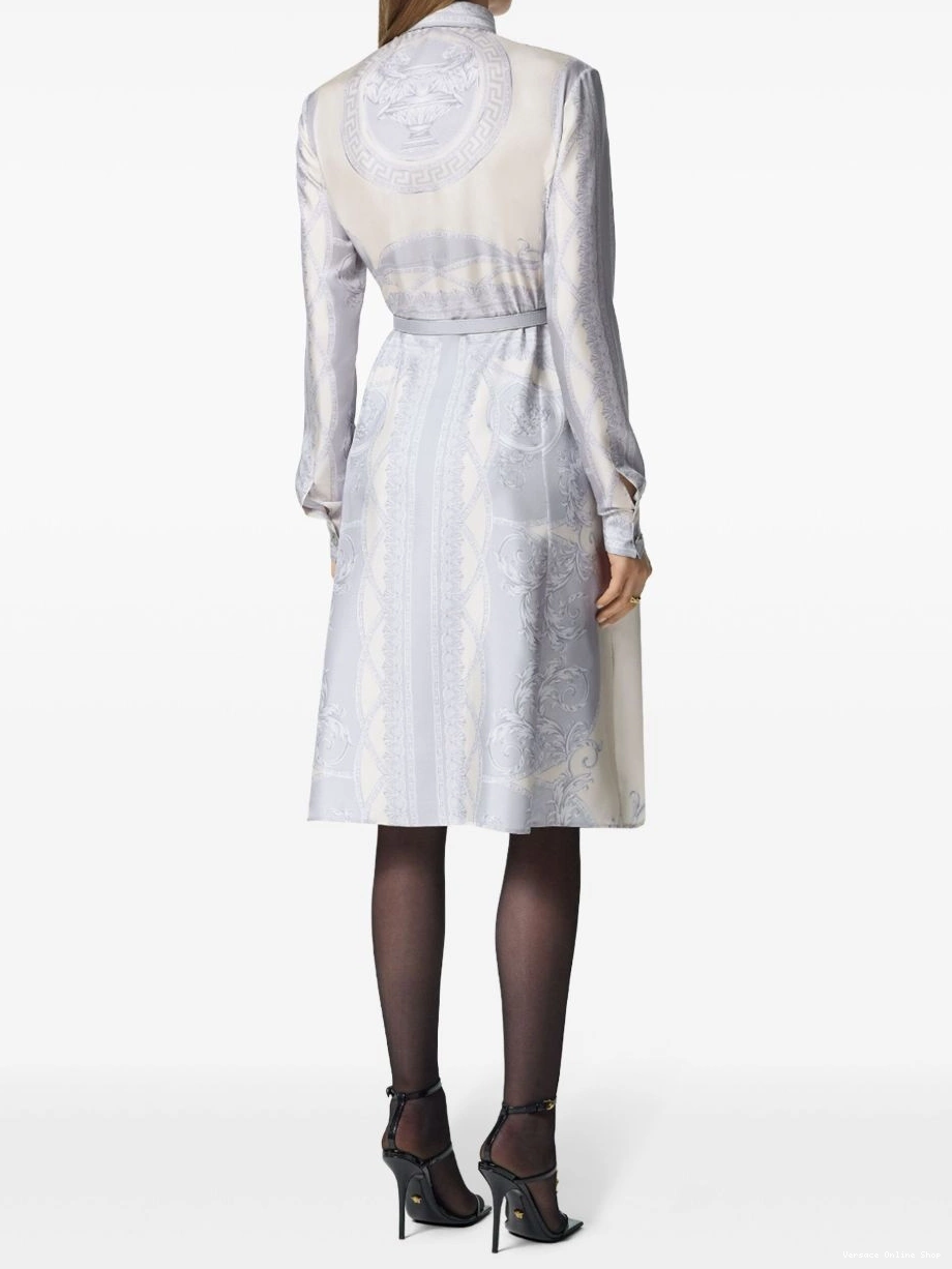 Affordable shirt Barocco-print Women Versace dress 0323